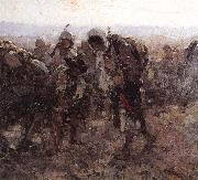 Nicolae Grigorescu Gypsies on the Road Sweden oil painting artist